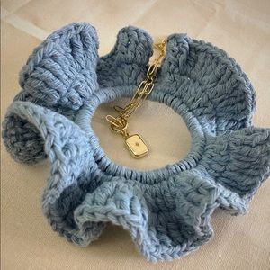 Handmade cotton scrunch (Baby Blue)